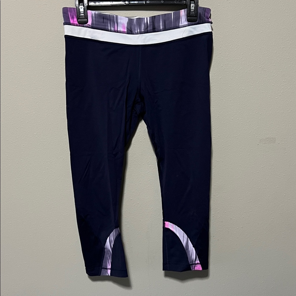 Women’s Dark Purple and Pink Lululemon Leggings